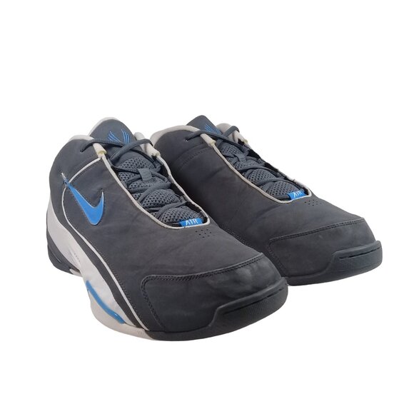 Nike Air Men's Flight Dime Dropper Grey Basketball Sneakers Size 14 - Picture 2 of 13